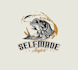 design clean selfmade logo
