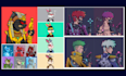 design unique 2d nft art characters and generate collection