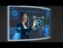 create 3d futuristic scifi hud hologram UI animations for tech projects