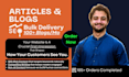 write website content, articles, and blog posts