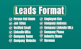 provide b2b linkedin lead generation business email leads