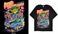retro automotive tshirt, car show design