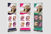 design amazing roll up banners and retractable banners