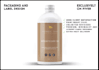 do skincare cosmetic candle cbd tube labels box packaging design product mockup