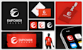 design modern minimalist logo, full branding kit and brand style guide