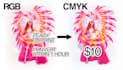 convert rgb image to cmyk within 1 hour