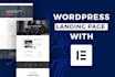 convert figma, PSD, xd to wordpress using elementor pro