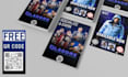 design a creative, unique flyer with a free qr code