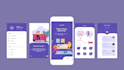 create a unique mobile app UI UX design