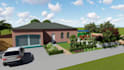design architectural site map front and backyard landscape