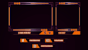 design twitch overlay and UI for the karate game