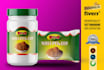 do product label design and packaging with 3d mockup