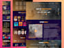 design nft or crypto landing page or website in figma, psd or xd