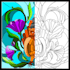 draw line art for stained glass or something else