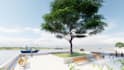 do 3d rendering and walkthrough landscape, backyard,and site plan professionally