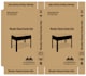 design packaging box with dieline, corrugated box, cardboard design, product box