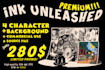 create rubber hose cartoon characters in 1930s style