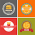 create food, restaurant, and fast food logo