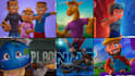 draw a fully illustrated minecraft, roblox or cartoon banner