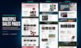 build elementor landing page or sales page in 24 hours