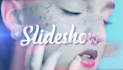 create a trendy photo slideshow