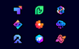 design premium modern logo