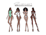 create fashion illustration and design in my style