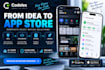 develop a professional react native mobile app for ios and android