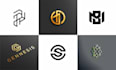 design clever monogram and minimalist logo for your business