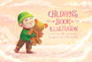 create whimsical children story book illustrations ready for publishing