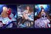 draw character in digital art, card games illustration