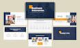 design redesign powerpoint presentation, pitch deck with animation