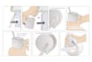 draw step by step instruction manual for your product