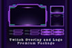 design twitch animated overlay for your stream