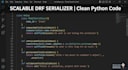build a scalable rest API with django rest framework