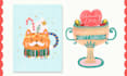 create festive holiday christmas design illustration