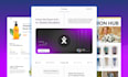 design pixel perfect UI UX for websites, saas, and dashboards in figma