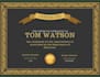 design professional award and custom certificate designs