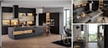 design photorealistic modern kitchen interior with 3d render