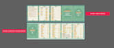 design modern food menu, restaurant menu