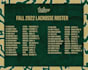 create a sports team poster or schedule
