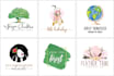 do aesthetic, creative watercolor logo within 24 hours