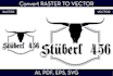 retrace, vectorize your logo or image into vector scalable