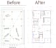 redraw floorplan and site plan for real estate agent