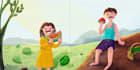 illustrate children picture book, covers, colouring pages