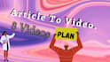 convert article to video with voice over