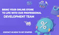 develop a custom ecommerce website that meets your business goals