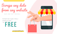 do web scraping, data extraction from any website