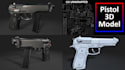 design 3d props, and objects for games in maya and blender