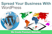 create and customize wordpress website for your business